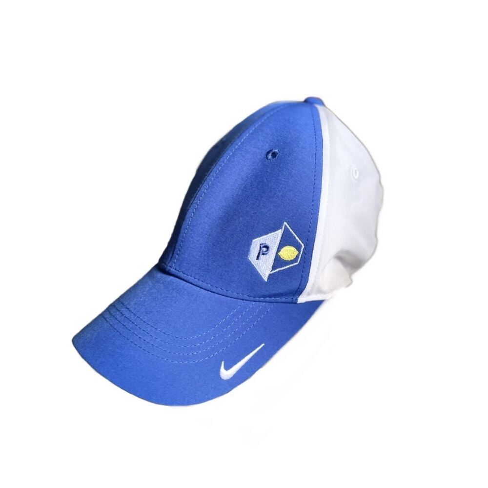 Nike Dri-Fit Legacy 91 Blue & White Performance Baseball Cap w/Embroidered Crest